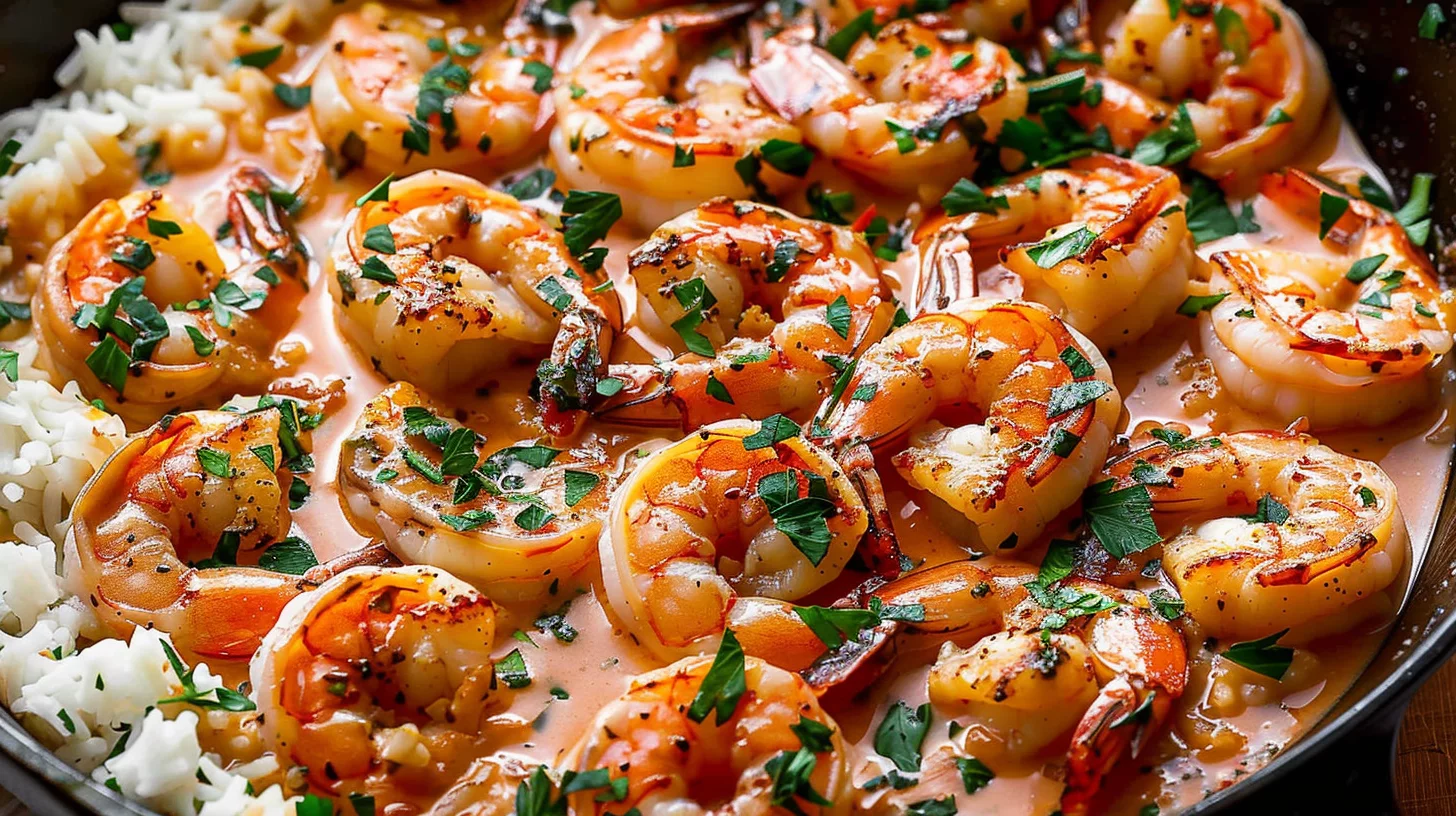 Creamy Garlic-paprika Shrimp Skillet Recipe