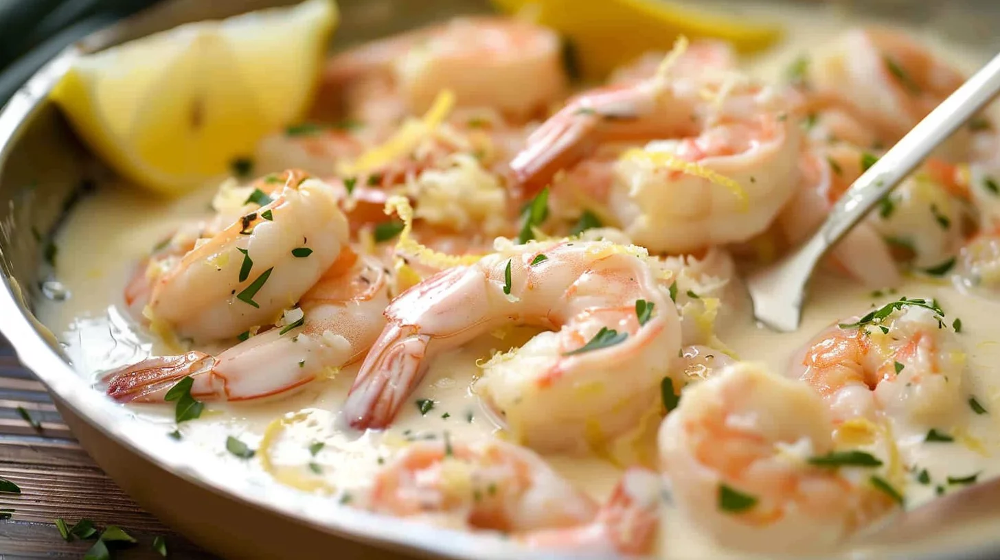 Creamy Garlic Shrimp Recipe