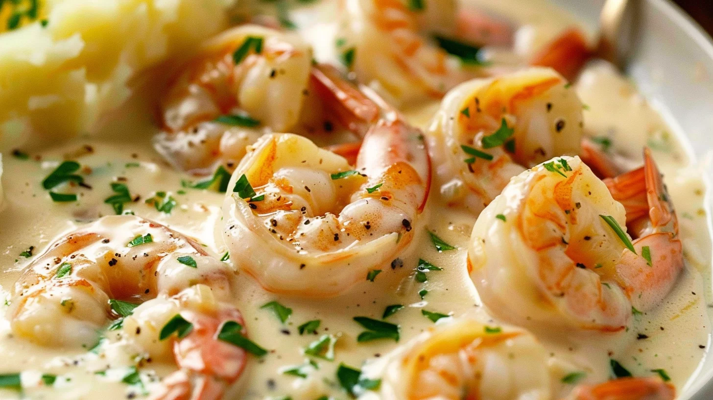 Creamy Garlic Shrimp