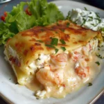 Creamy Seafood Lasagna Rolls
