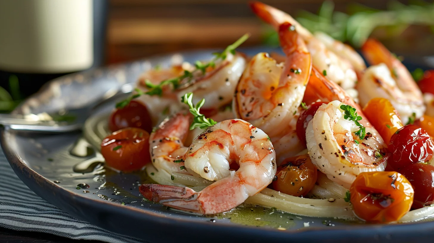 Drunken Shrimp Scampi