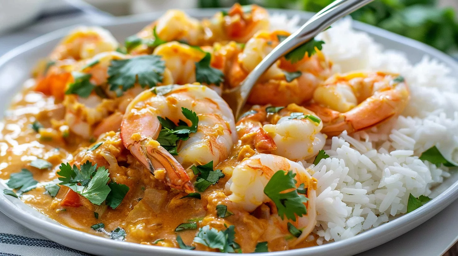 Easy Coconut Curry Shrimp
