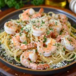 Easy Garlic Shrimp Pasta