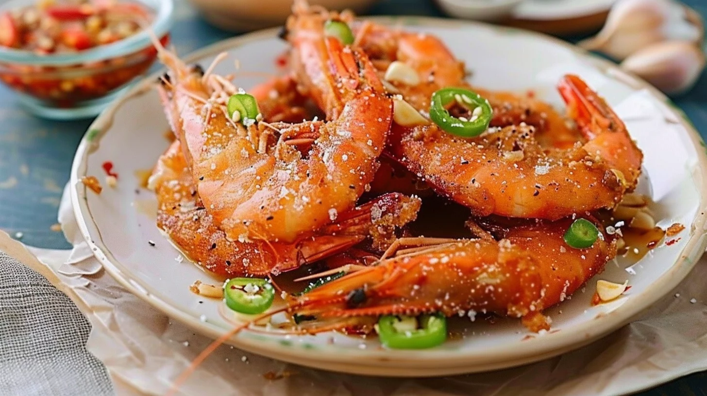 Easy Salt and Pepper Shrimp