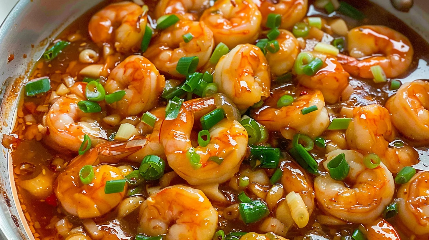 Easy Szechuan Shrimp