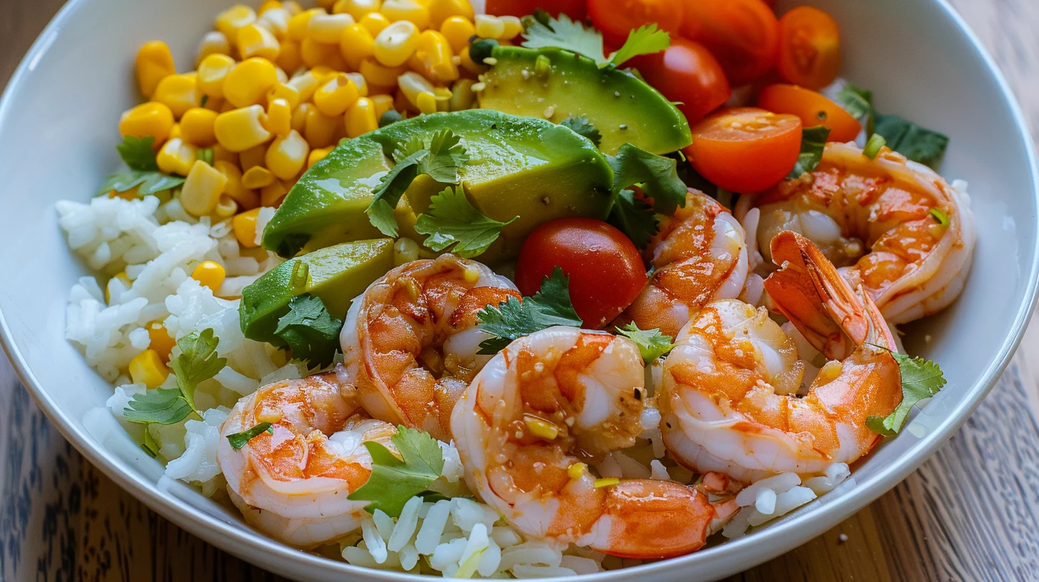 Fiesta Lime Shrimp Bowls