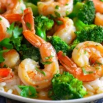 Garlic Butter Shrimp and Broccoli