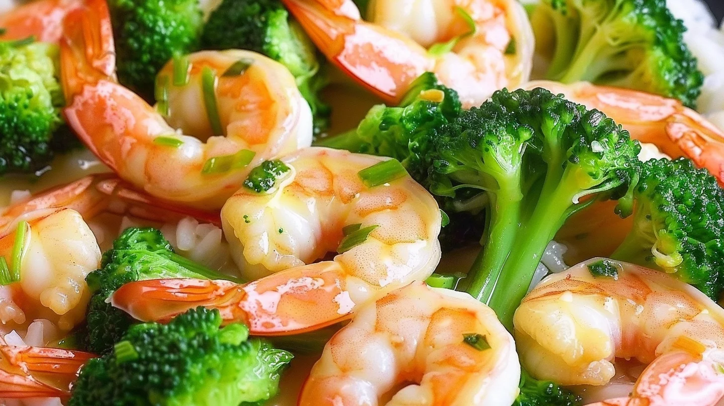 Garlic Butter Shrimp and Broccoli