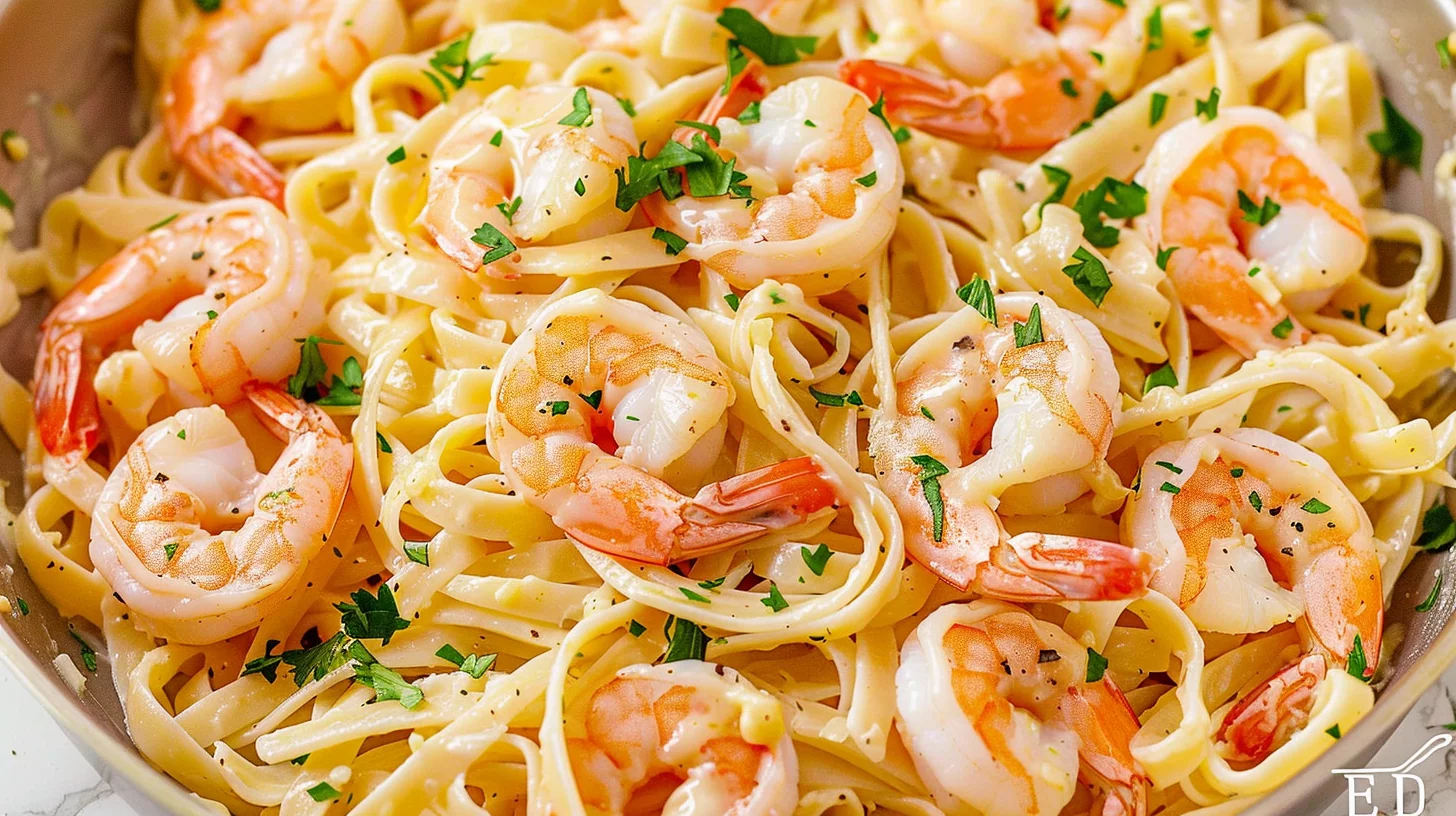 Garlic Butter Shrimp Pasta