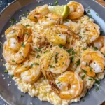 Garlic Shrimp Risotto