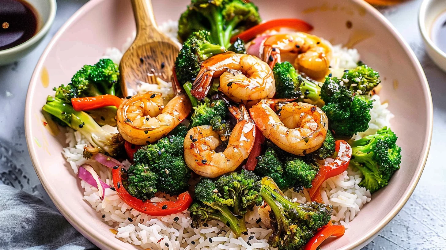 Garlic Shrimp Stir-fry