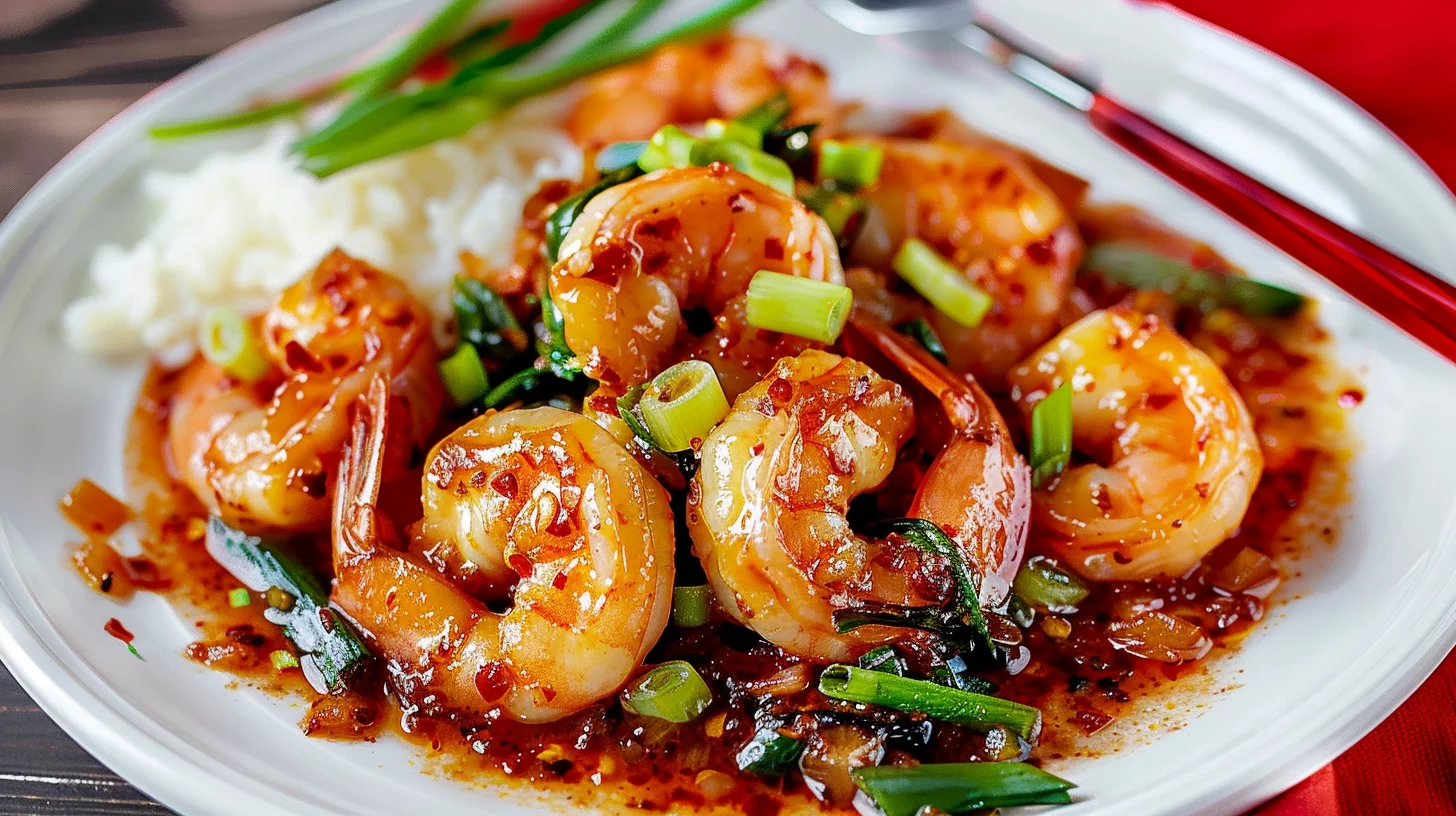 Garlic Shrimp With Chili Crisp