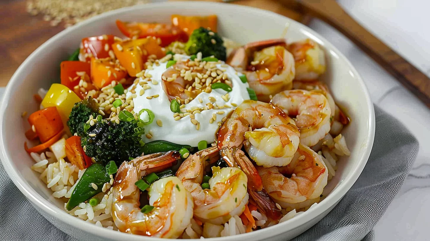 Hibachi Shrimp Rice Bowl