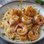 Honey Garlic Shrimp Pasta