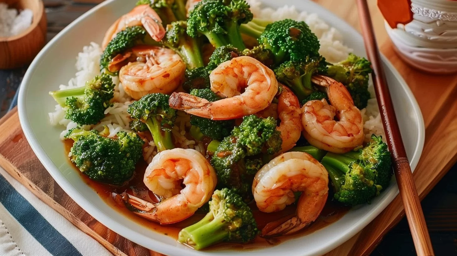 Honey Garlic Shrimp Sausage and Broccoli