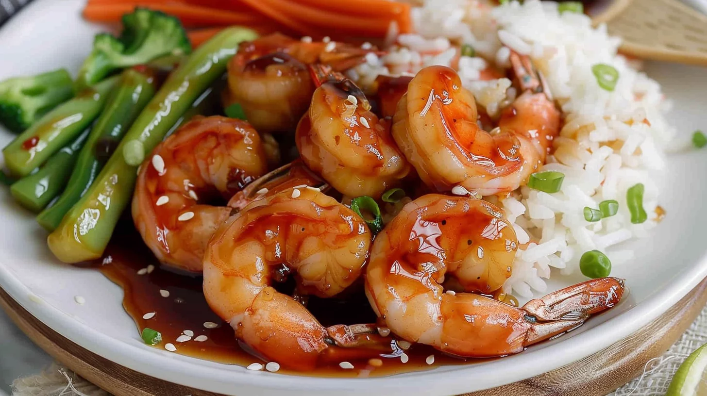 Honey Sriracha Shrimp