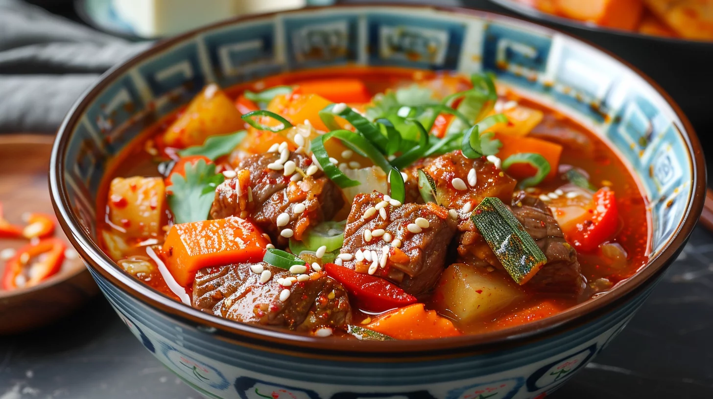 Korean Spicy Gochujang Stew