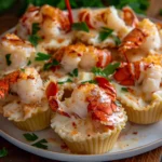 Lobster Alfredo Cups