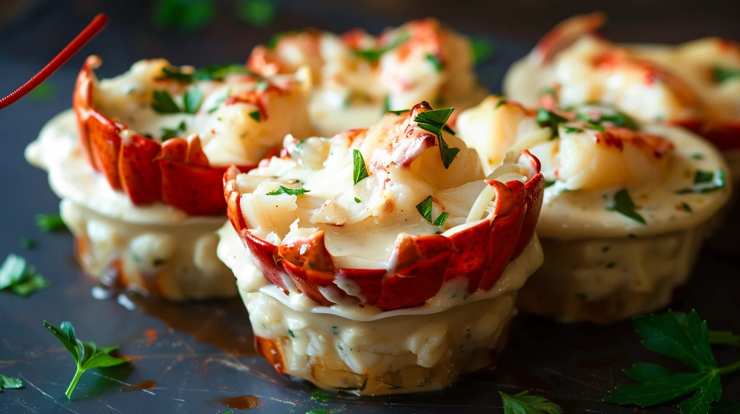 Lobster Alfredo Cups