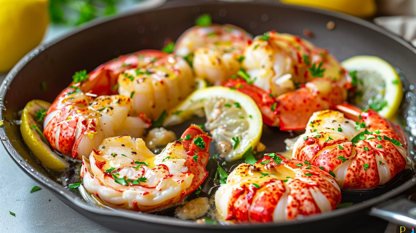 Lobster and Scallop Butter Skillet