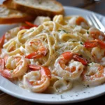 Lobster and Shrimp Fettuccine Alfredo