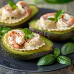 Lobster and Shrimp Ravioli Stuffed Avocado Boats