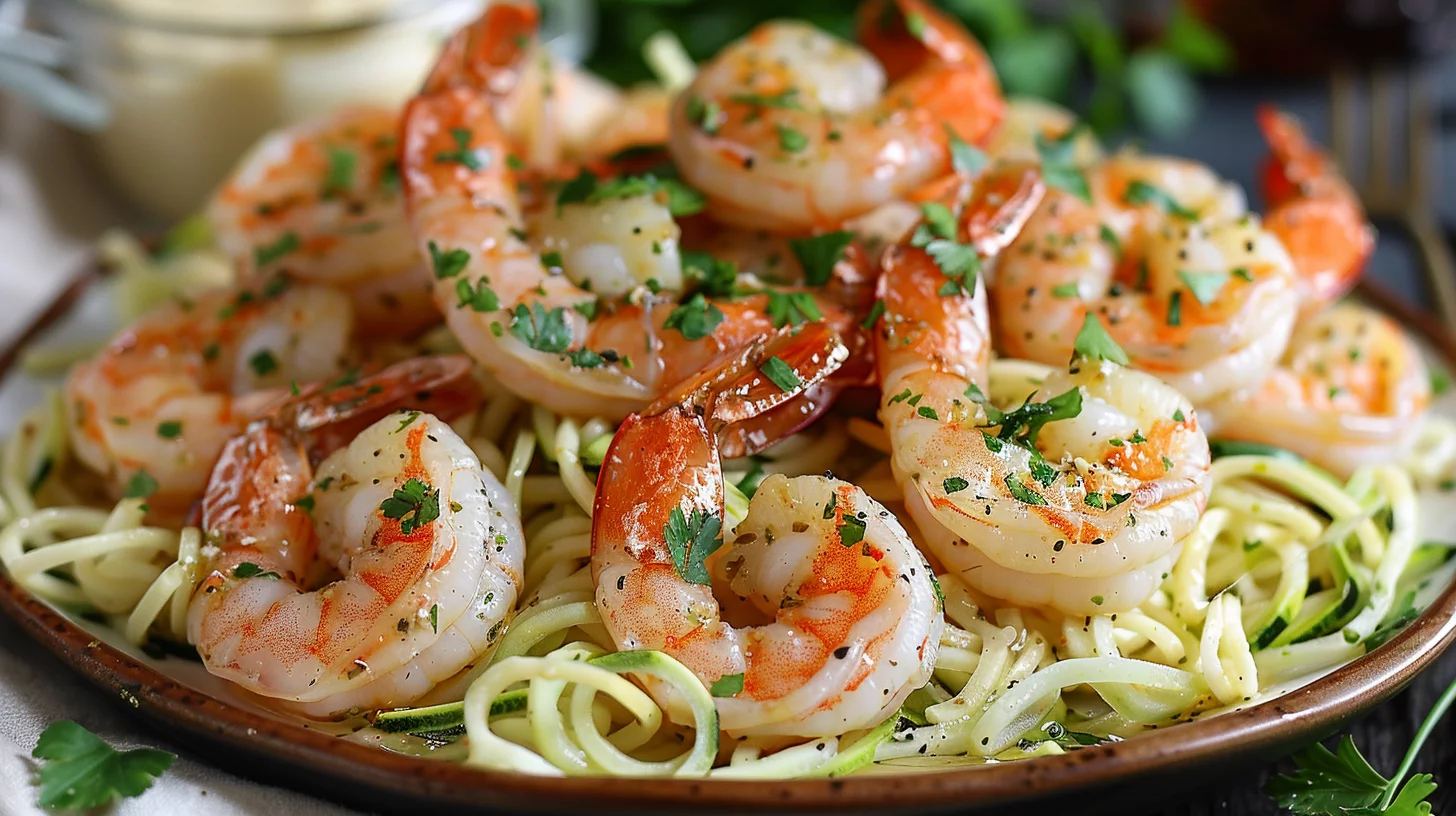 Low Carb Shrimp Scampi