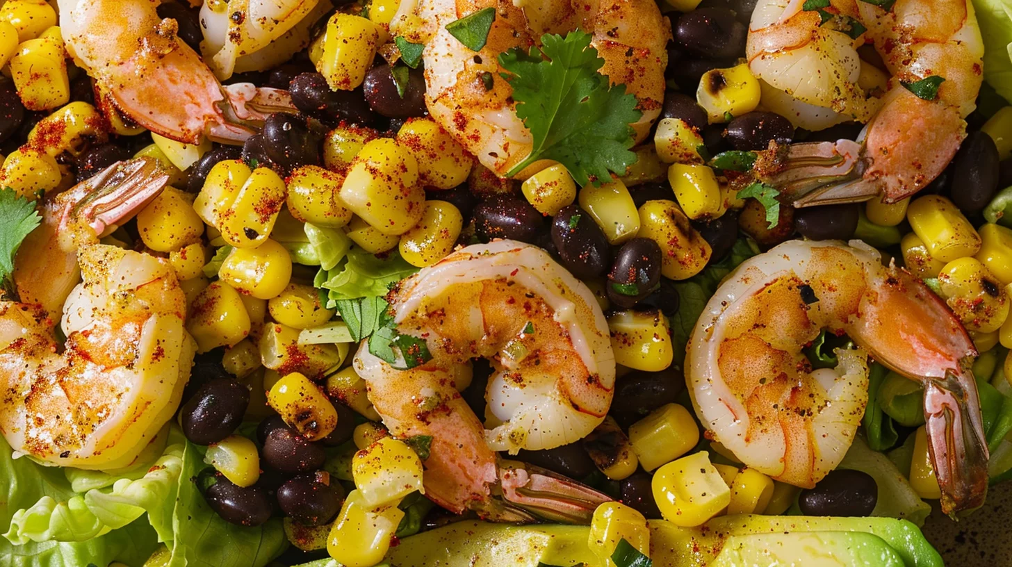 Mexican Street Corn and Shrimp