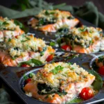 Muffintin Baked Salmon