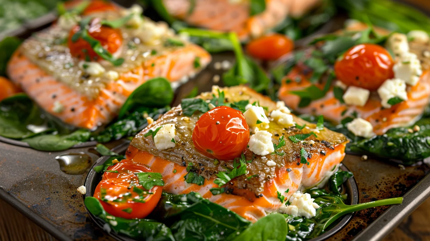 Muffintin Baked Salmon