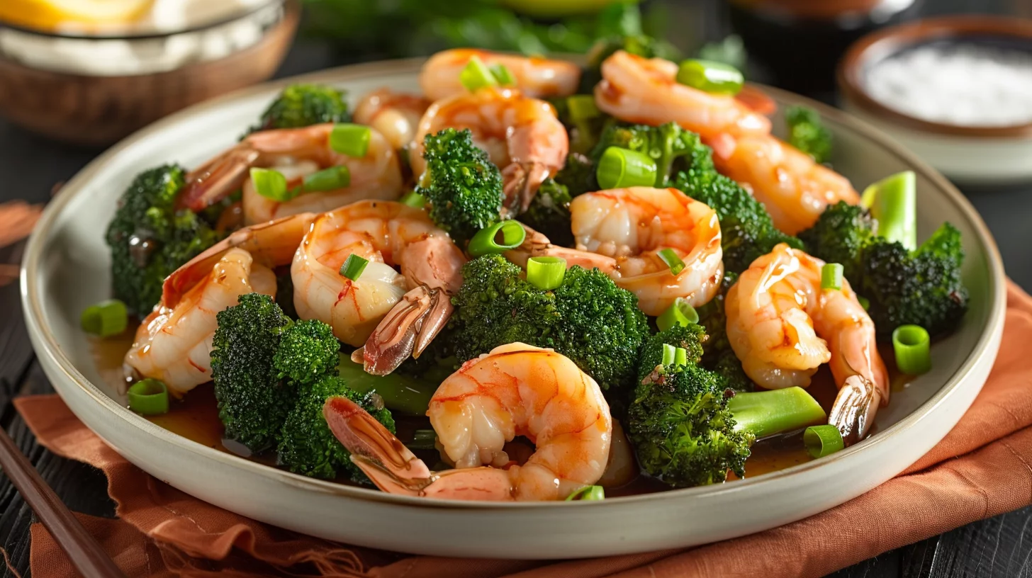 Protein Packed Shrimp and Broccoli Stir Fry