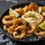 Salt and Pepper Squid With Aioli