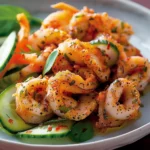 Salt and Pepper Squid With Cucumber Salad
