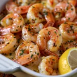 Sautéed Lemon Garlic Butter Shrimp