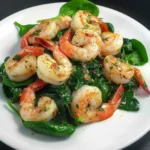 Sautéed Shrimp With Spinach Recipe