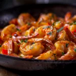 Savory Shrimp Skillet With Garlic and Paprika Cream