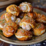 Shrimp and Crab Pretzel Bites