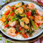 Shrimp and Vegetable Stir Fry