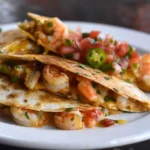 Shrimp Crab Quesadilla
