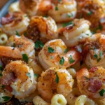 Shrimp Mac Bombs With Crispy Bacon Crust