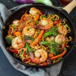 Shrimp Noodle Stir-fry
