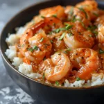 Shrimp Étouffée Over Creamy Rice