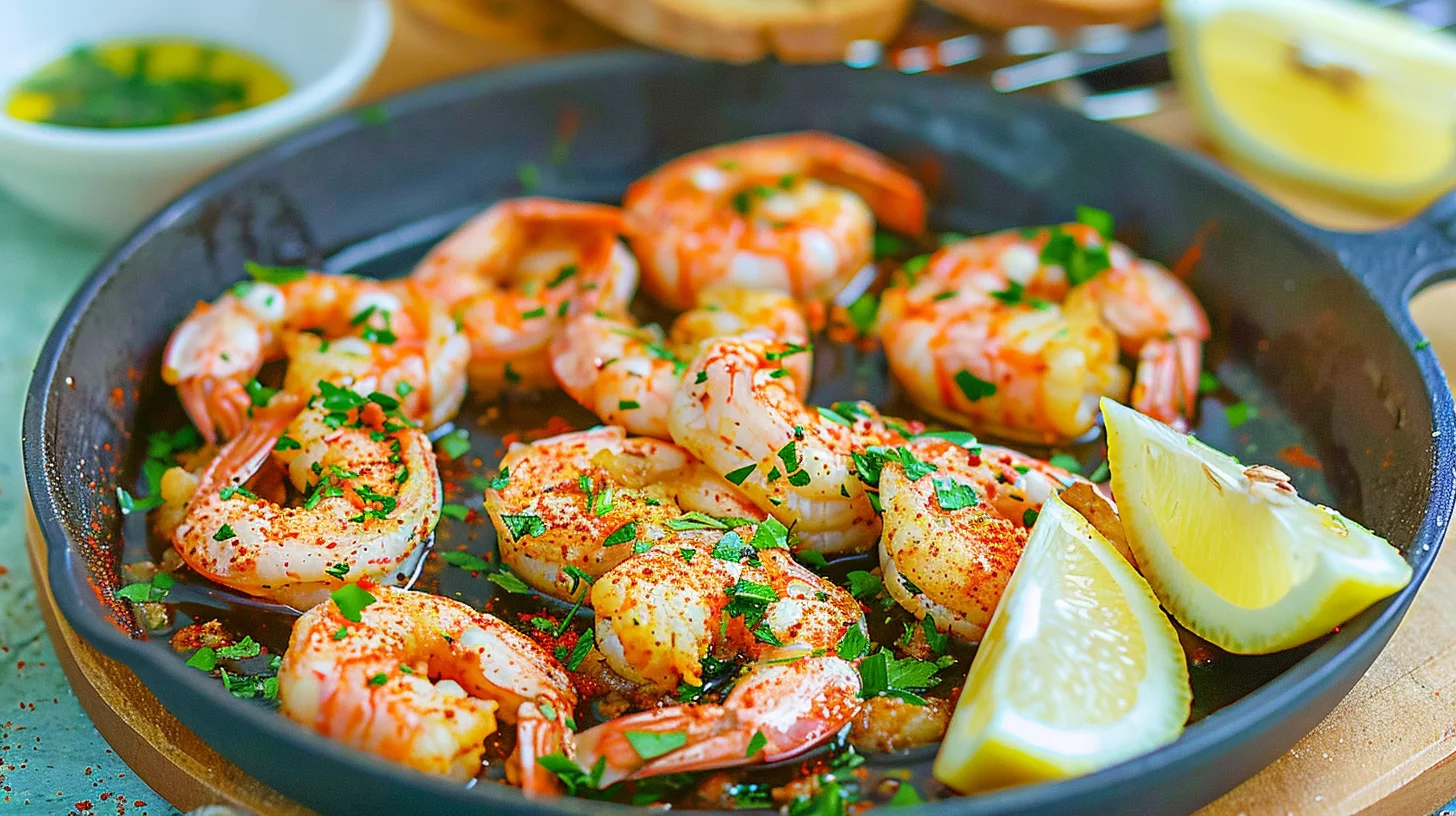 Spanish Garlic Prawns