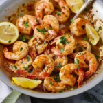 Spicy Lemon Garlic Shrimp