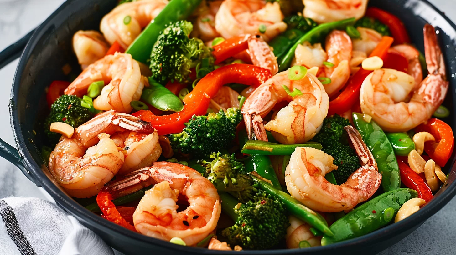 Super-easy Shrimp Stir-fry