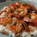 Sweet and Sour Glazed Shrimp