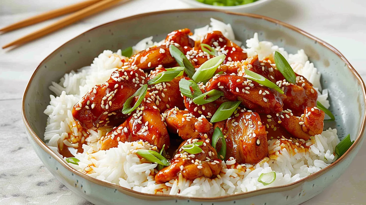 Sweet and Spicy Gochujang Chicken