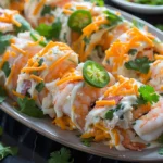 Tex Mex Seafood Roll Ups With Jalapeño Cream Cheese