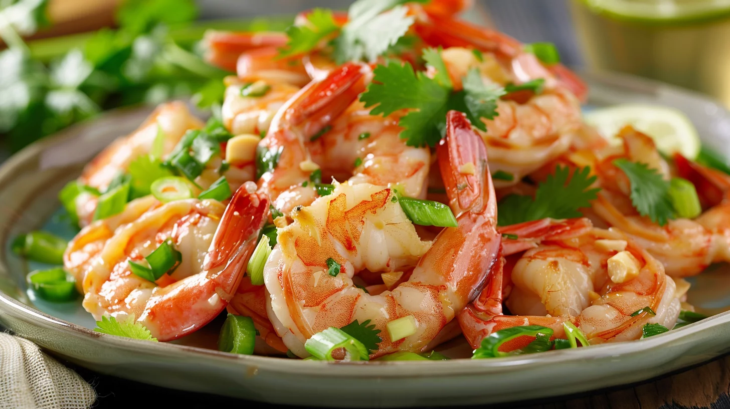 Thai Garlic Shrimp