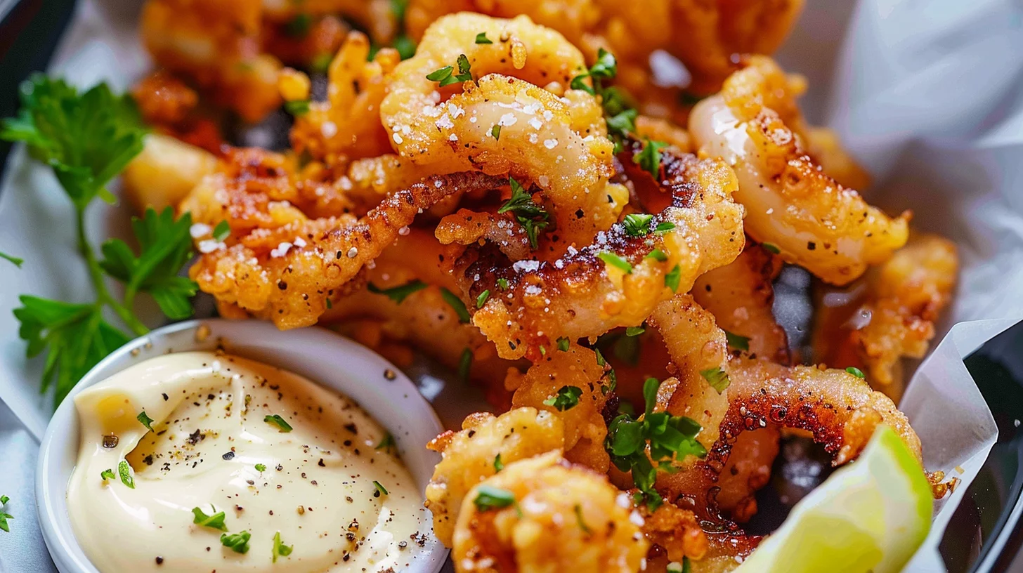 Truly Crispy Salt and Pepper Squid